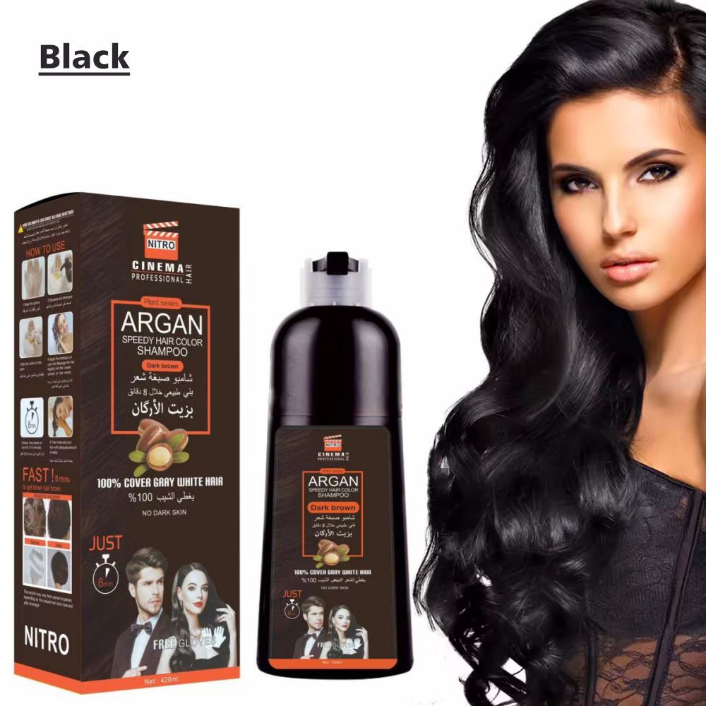 argan shampoo Black